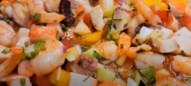 Ceviche Mixto Tropical 